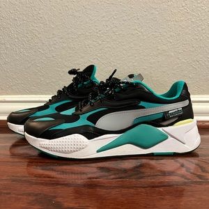 PUMA Mens Mercedes Amg Petronas Rs-x3 - Size 10.5
